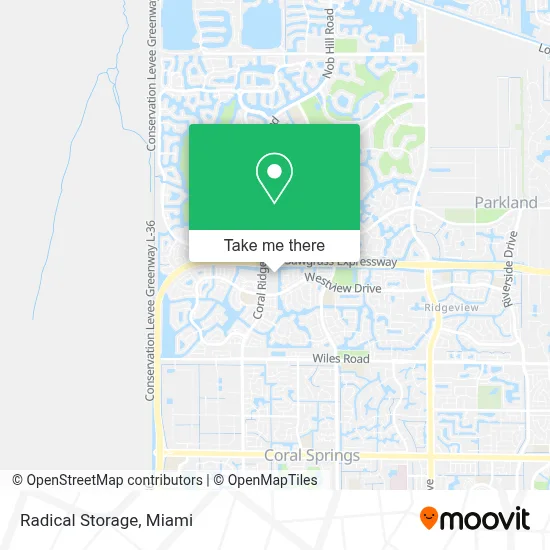 Radical Storage map