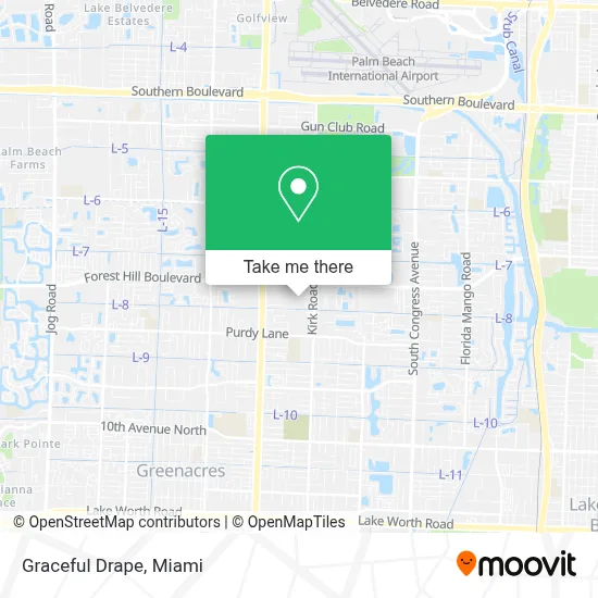 Graceful Drape map