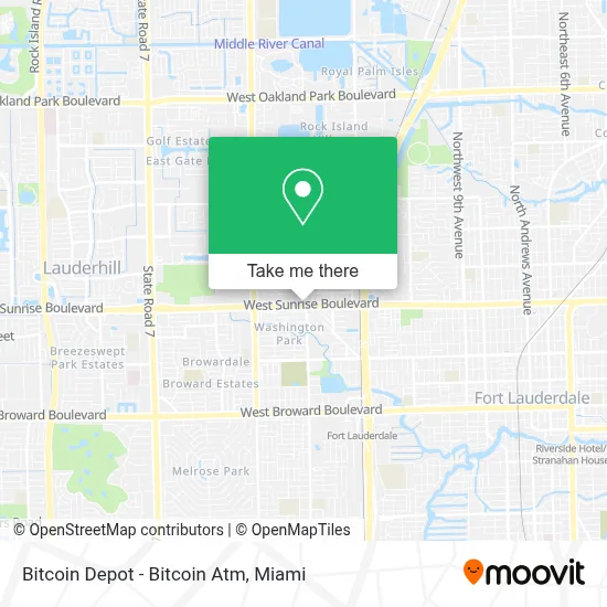 Bitcoin Depot - Bitcoin Atm map