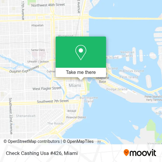Check Cashing Usa #426 map