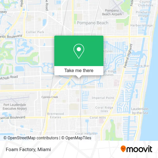 Foam Factory map