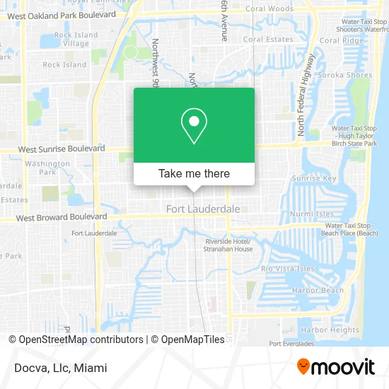 Docva, Llc map