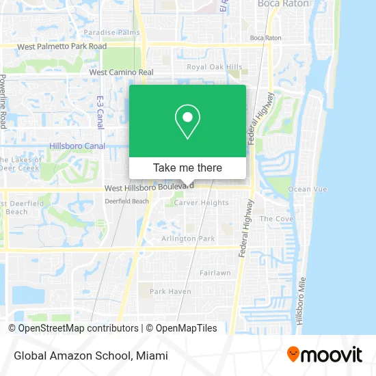Global Amazon School map