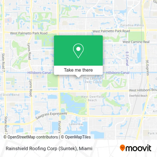 Rainshield Roofing Corp (Suntek) map