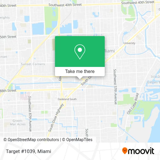 Target #1039 map