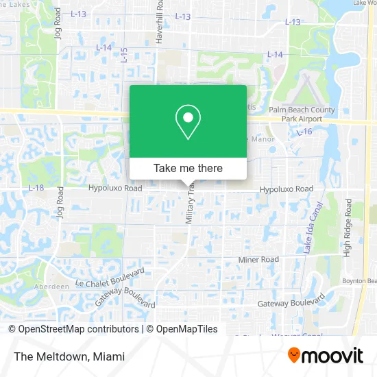 The Meltdown map
