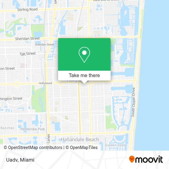 Uadv map
