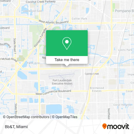 Bb&T map