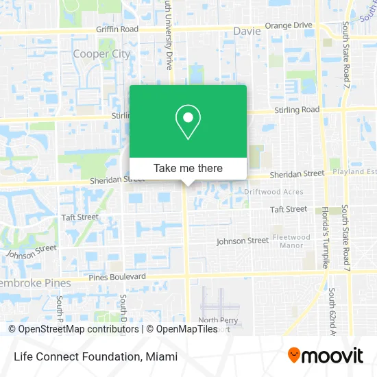 Life Connect Foundation map