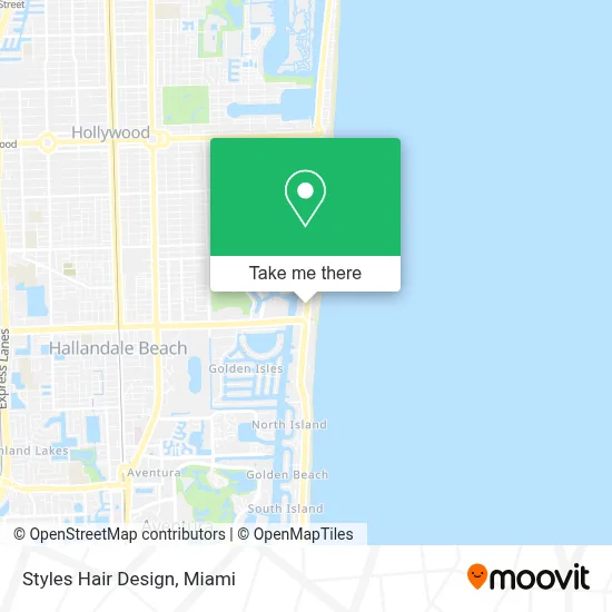 Styles Hair Design map