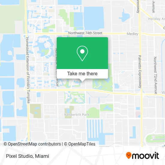 Pixel Studio map