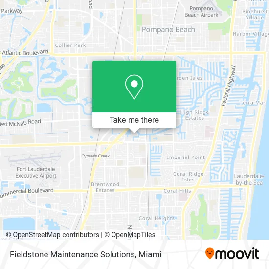 Fieldstone Maintenance Solutions map