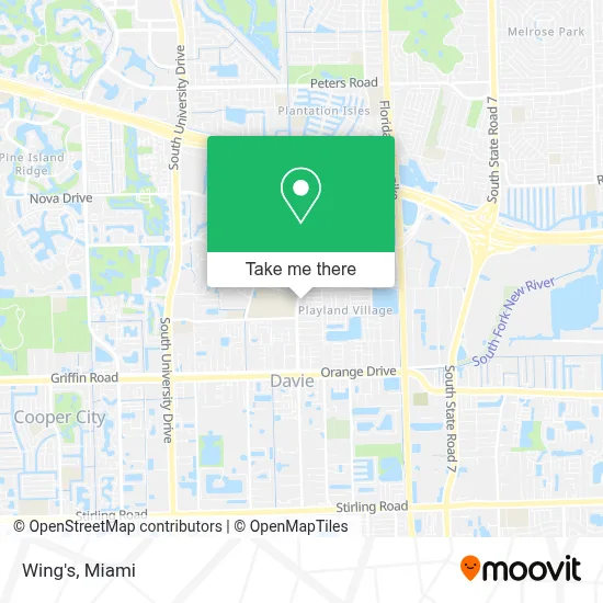 Wing's map