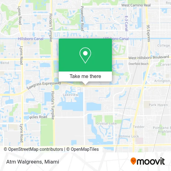 Atm Walgreens map