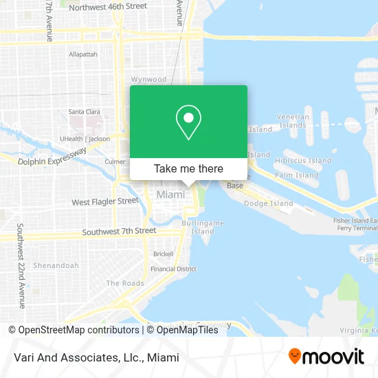 Vari And Associates, Llc. map