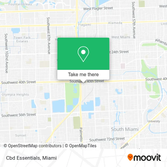 Cbd Essentials map