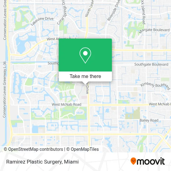 Ramirez Plastic Surgery map