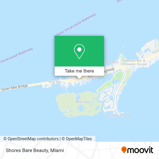 Shores Bare Beauty map