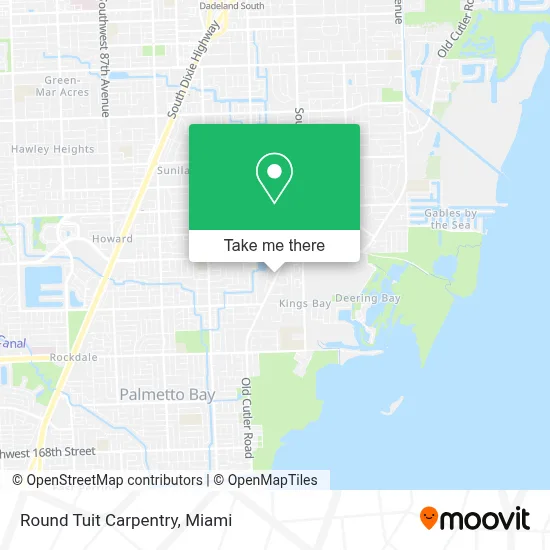 Round Tuit Carpentry map