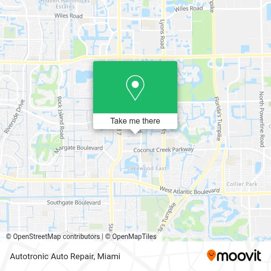 Autotronic Auto Repair map