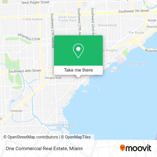 One Commercial Real Estate map