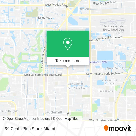 99 Cents Plus Store map