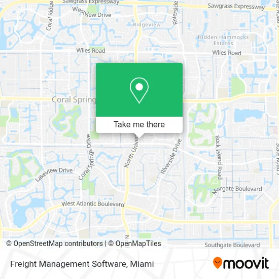 Freight Management Software map
