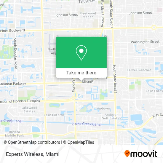Experts Wireless map