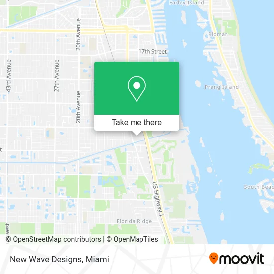 New Wave Designs map