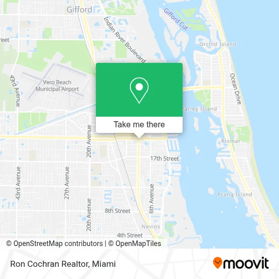 Ron Cochran Realtor map