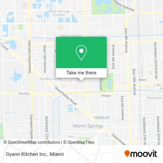 Gyann Kitchen Inc. map