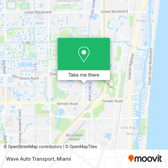 Wave Auto Transport map
