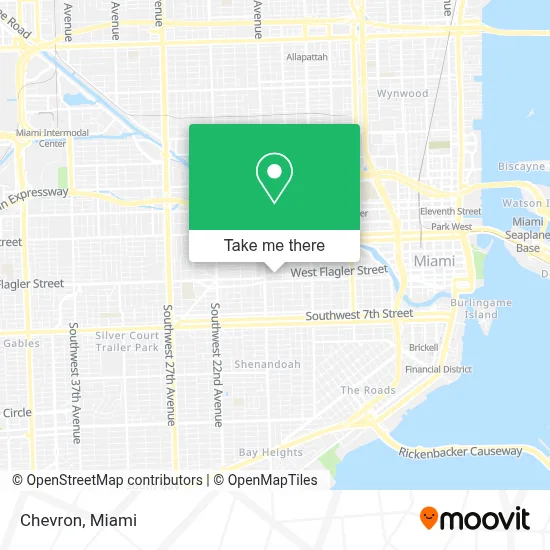 Chevron map