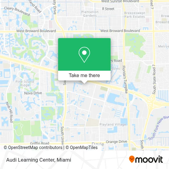 Audi Learning Center map