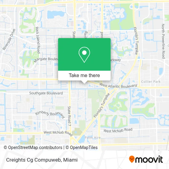 Creights Cg Compuweb map