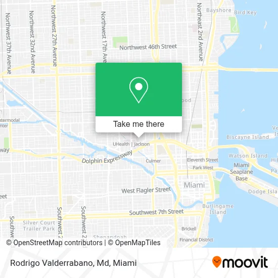 Rodrigo Valderrabano, Md map