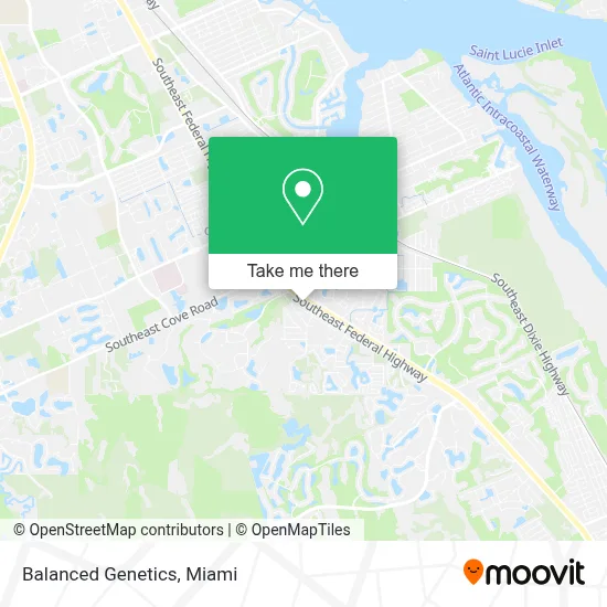 Balanced Genetics map