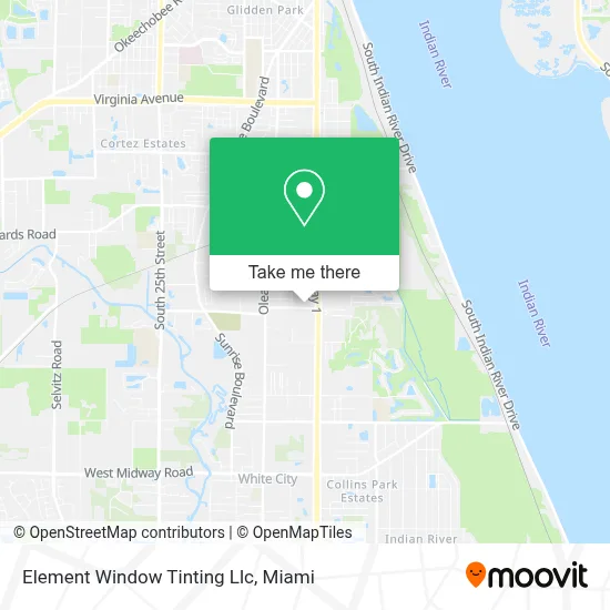 Element Window Tinting Llc map