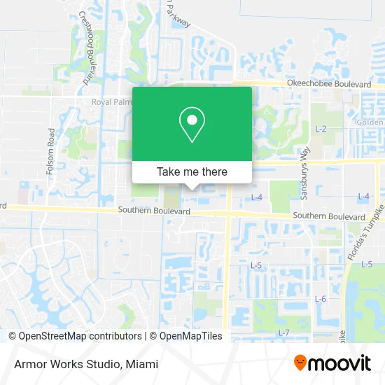 Armor Works Studio map