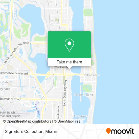 Signature Collection map