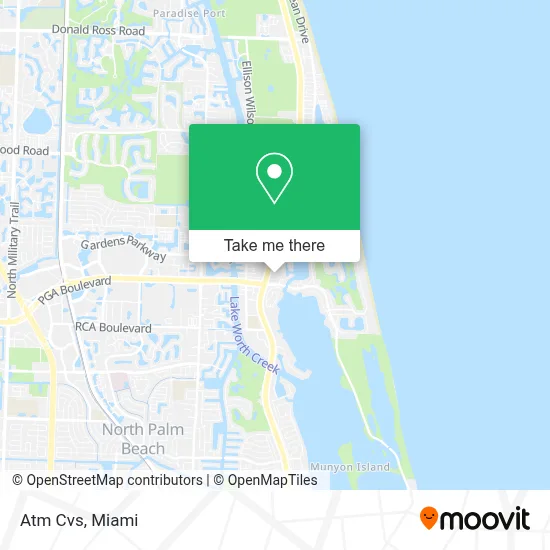 Atm Cvs map