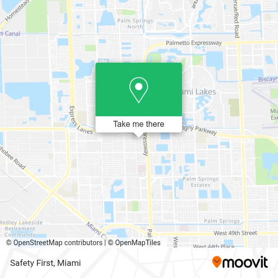Safety First map