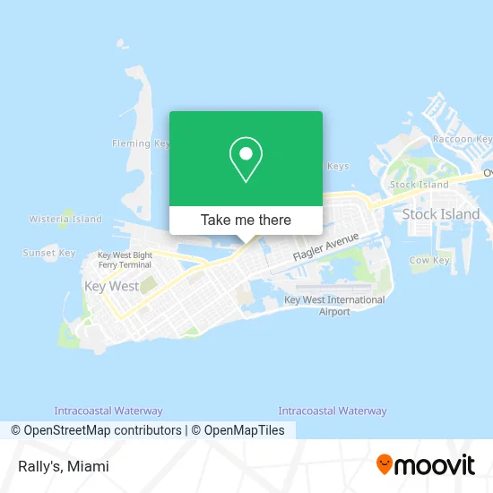 Rally's map