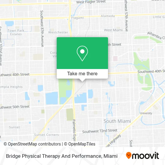 Bridge Physical Therapy And Performance map