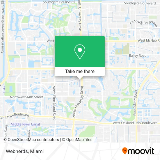 Webnerds map