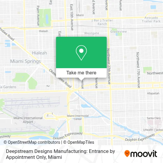 Deepstream Designs Manufacturing: Entrance by Appointment Only map