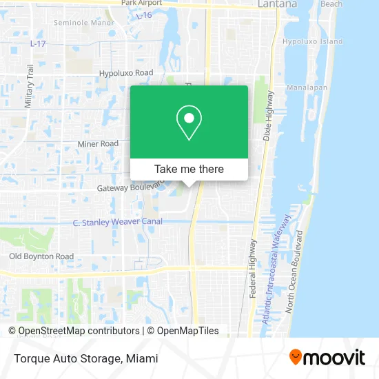 Torque Auto Storage map