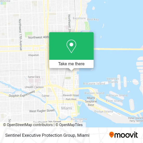 Sentinel Executive Protection Group map