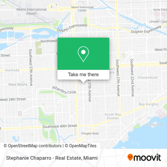 Stephanie Chaparro - Real Estate map