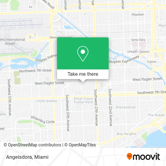 Angelsdora map